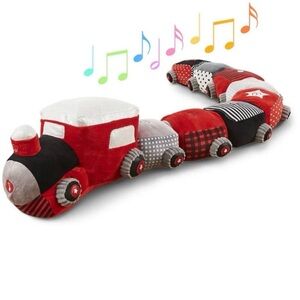 The Musical Train Plush by Hammacher Schlemmer